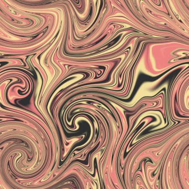 Parmak izi için kusursuz kıvrımlı, soyut sıvı mermer yüzey deseni tasarımı. Yüksek kalite çizim. Su arka planında modaya uygun mermer sıvı boya. Dehşet verici psikedelik boya girdabı.