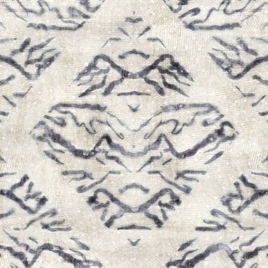 Yüzey tasarımı ve baskısı için pürüzsüz gri ve kremsi damask deseni