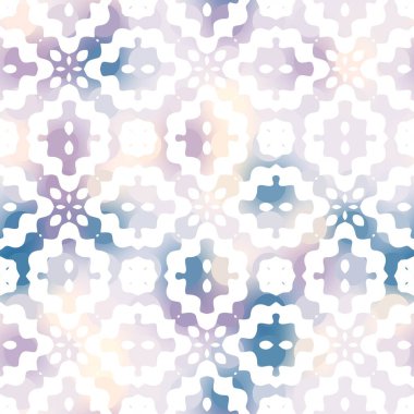 Renkli duvar döşeme şekilli yüzey dizaynı üzerinde kusursuz beyaz baskı için. Yüksek kalite illüstrasyon. Çağdaş tekstil grafik tasarımını süslemek. Portekiz tarzında zemin kaplaması.