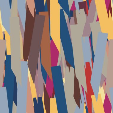 Kusursuz ekspres ve enerjik kağıt baskılar için kolaj yüzey deseni tasarımını keser