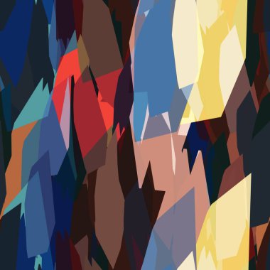 Kusursuz ekspres ve enerjik kağıt baskılar için kolaj yüzey deseni tasarımını keser