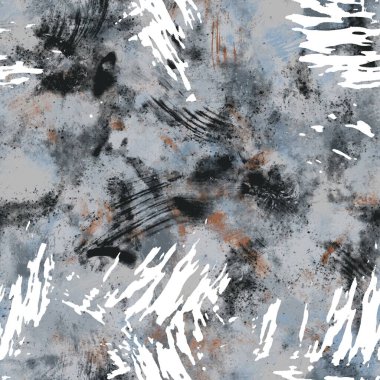 Parmak izi için kusursuz nötr ve beyaz grungy klasik soyut yüzey desen tasarımı.