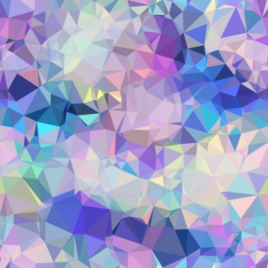 Yüzey deseni ve iz için pürüzsüz mor ve mavi üçgen desen