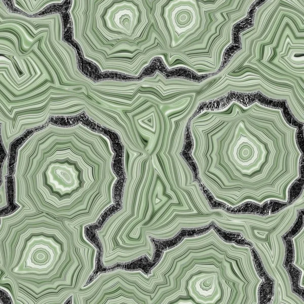 Pedra de mármore de geode de ágata sem costura com design de padrão de superfície de borda de pedra cinza para impressão — Fotografia de Stock