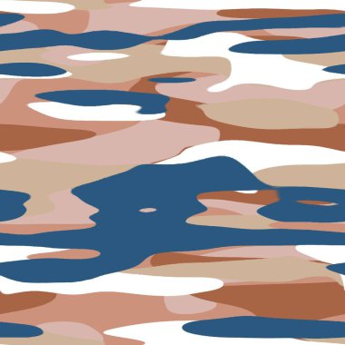 Kusursuz renksiz mutlu kamuflaj baskılar için ilham verici yüzey desen tasarımı