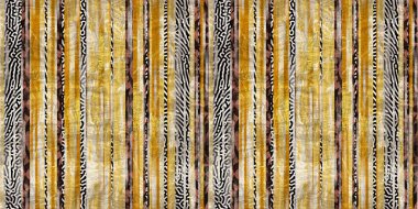 Parmak izi için pürüzsüz kabile etnik çizgileri.