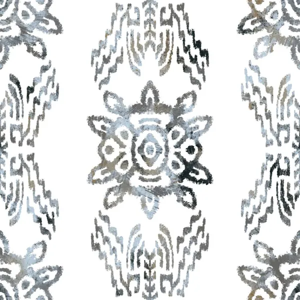 Design de padrão de superfície abstrato clássico grungy neutro e branco sem costura para impressão. — Fotografia de Stock