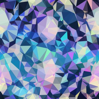 Yüzey deseni ve iz için pürüzsüz mor ve mavi üçgen desen