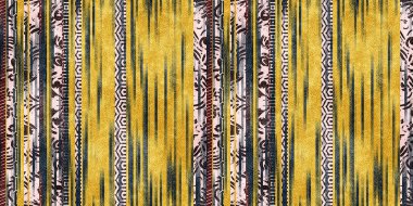 Parmak izi için pürüzsüz kabile etnik çizgileri.