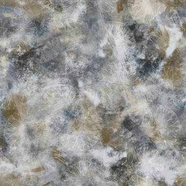 Parmak izi için kusursuz nötr ve beyaz grungy klasik soyut yüzey desen tasarımı.