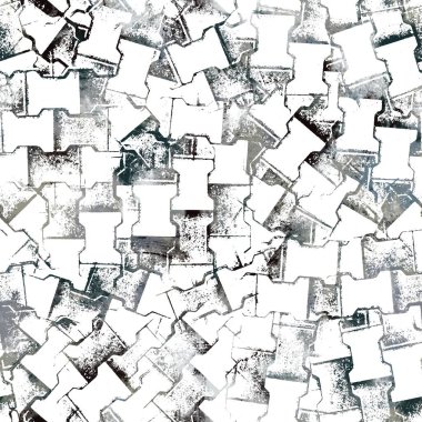 Parmak izi için kusursuz nötr ve beyaz grungy klasik soyut yüzey desen tasarımı.