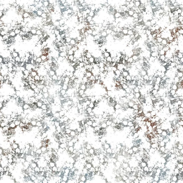 Naadloze neutrale tan en wit gedistressed grungy motief oppervlak patroon ontwerp voor print — Stockfoto