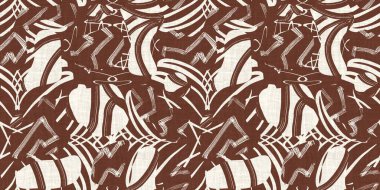 Kusursuz iki ton eli fırçalanmış efekt sınır örneği