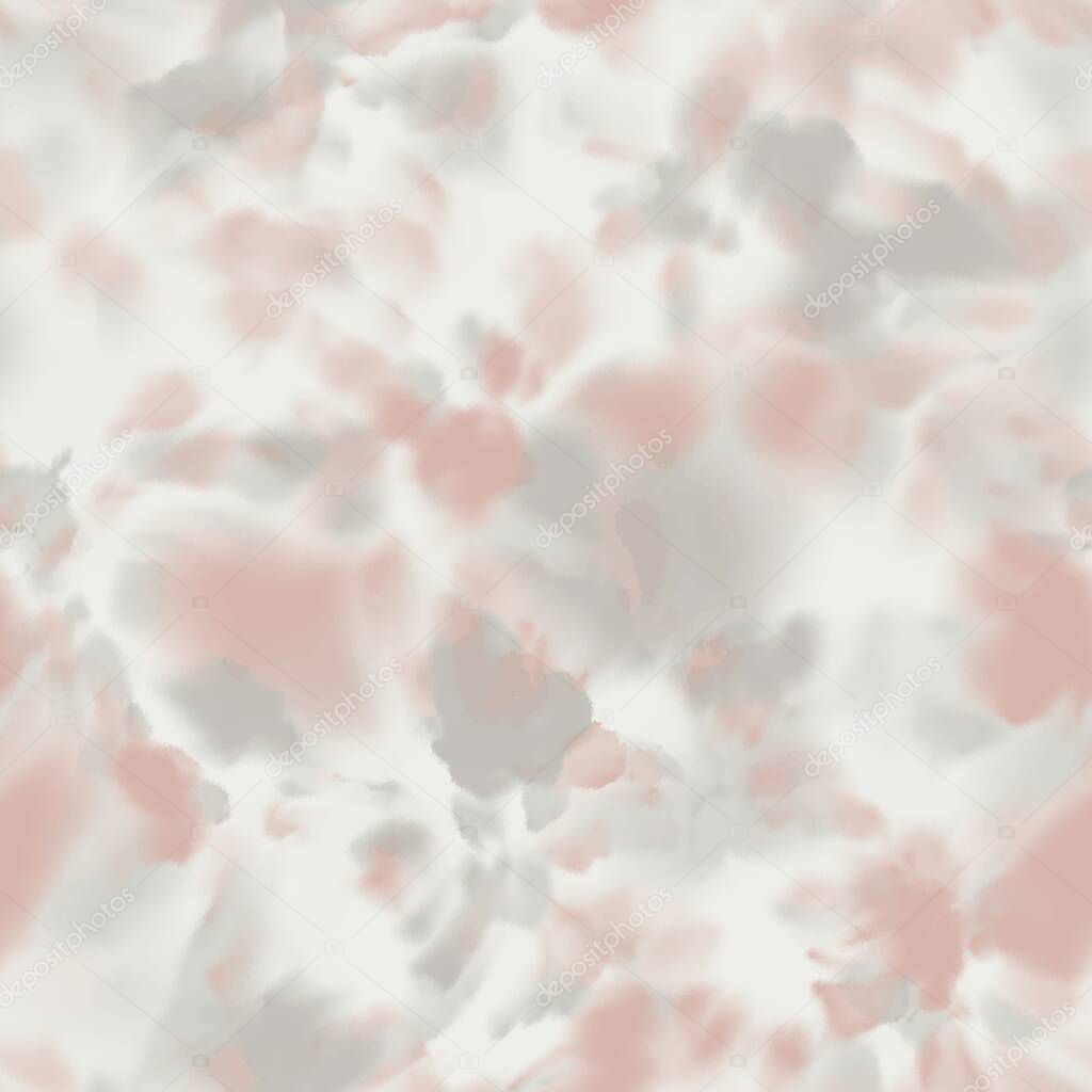 Seamless vector cloudy tie dye pastel surface pattern design for print.