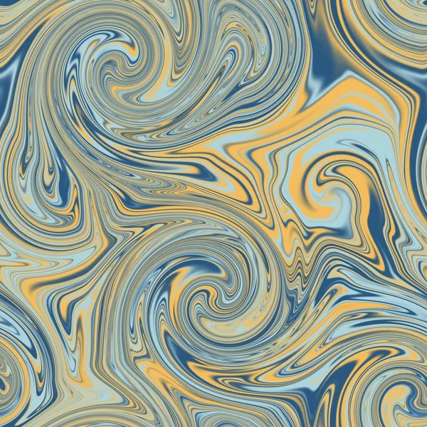 Seamless twirly swirly abstract liquid marble surface pattern design for print — Stock Photo, Image