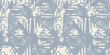 Kusursuz iki ton eli fırçalanmış efekt sınır örneği