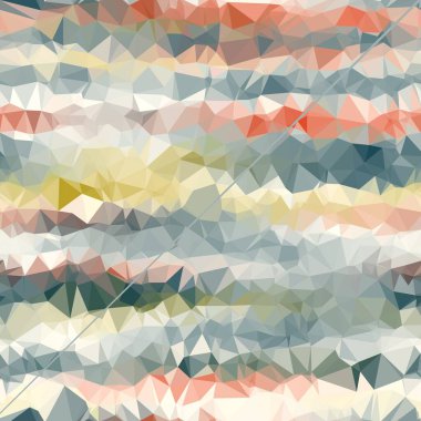 Yüzey deseni ve yazdırma için kusursuz üçgen deseni