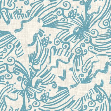 Kusursuz iki tonlu el fırçalanmış efekt deseni örneği