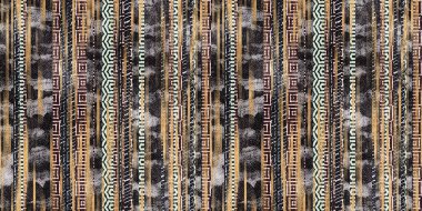 Parmak izi için pürüzsüz kabile etnik çizgileri.