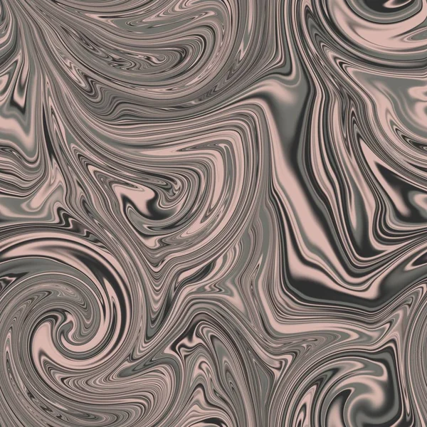 Nahtlos wirbelnde abstrakte Oberflächenmuster aus flüssigem Marmor für den Druck — Stockfoto