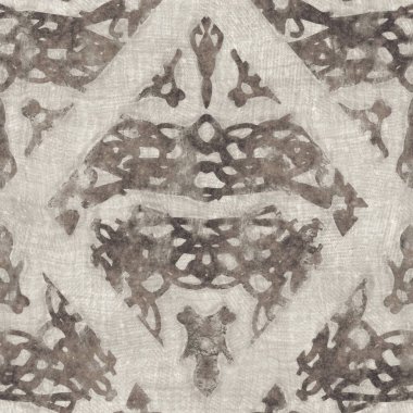 Parmak izi için pürüzsüz kahverengi grungy kabilesi nötr halı motifi yüzey tasarımı