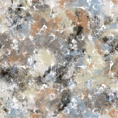 Kusursuz nötr ten ve baskı için beyaz sıkıntılı grungy motif yüzey desen tasarımı