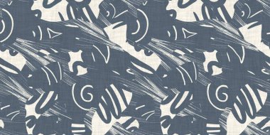 Kusursuz iki ton eli fırçalanmış efekt sınır örneği