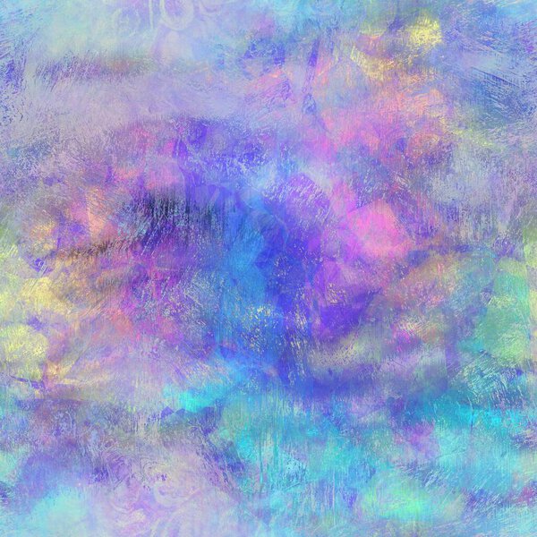 Seamless iridescent rainbow light pattern for print