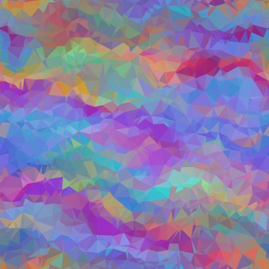 Yüzey deseni ve yazdırma için kusursuz üçgen deseni