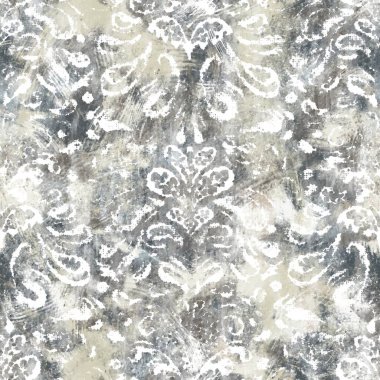 Parmak izi için kusursuz nötr ve beyaz grungy klasik soyut yüzey desen tasarımı.