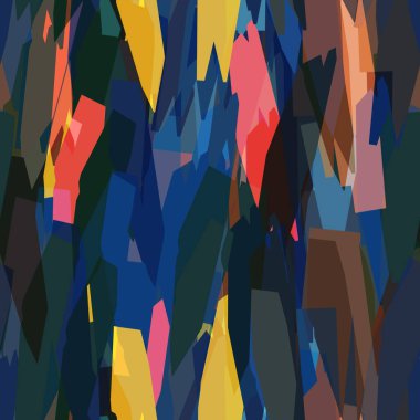 Kusursuz ekspres ve enerjik kağıt baskılar için kolaj yüzey deseni tasarımını keser