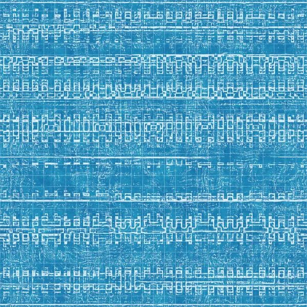 Bezešvý jasně modrý vzor pro potisk a textil — Stock fotografie