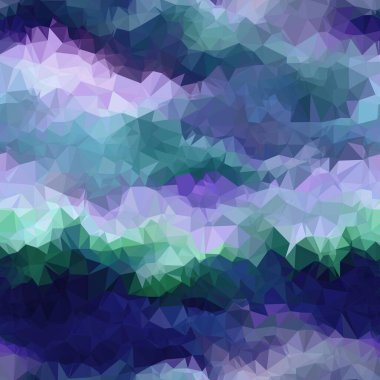 Yüzey deseni ve yazdırma için kusursuz üçgen deseni