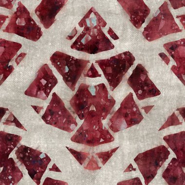 Yüzeysel desen tasarımı ve baskısı için kusursuz etnik damask motifi