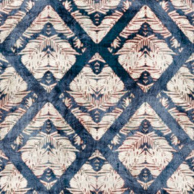 Parmak izi için kusursuz damaske motifi Viktorya tarzı yüzey deseni tasarımı