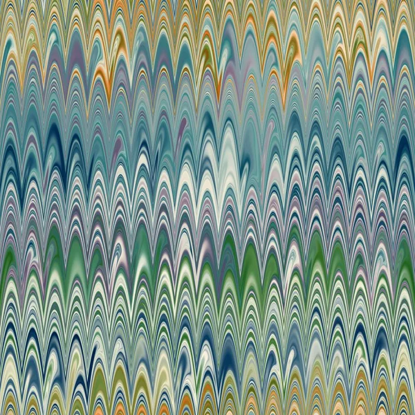 Sömlös kammad turkisk ebru marmor effekt yta mönster design för tryck — Stockfoto