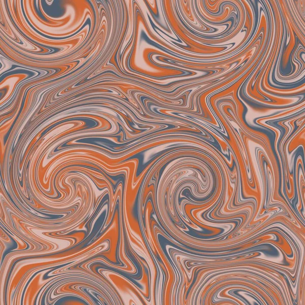 印刷のためのシームレスな渦状抽象液体大理石表面パターンデザイン — ストック写真