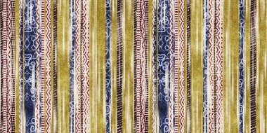 Parmak izi için pürüzsüz kabile etnik çizgileri.