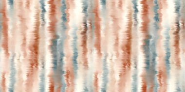 Yüzey tasarımı ve yazdırma için kusursuz çizgili boyalı motif yazdırma kenarı