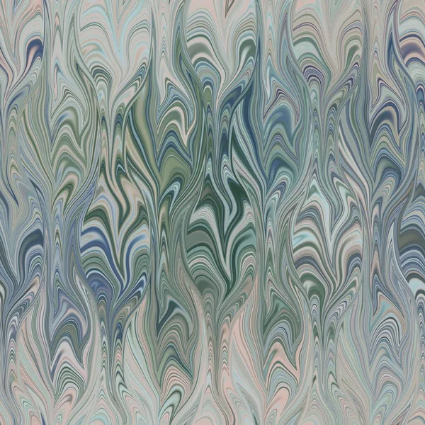 Design de padrão de superfície de efeito de concha de mármore ebru turco sem costura penteado para impressão — Fotografia de Stock