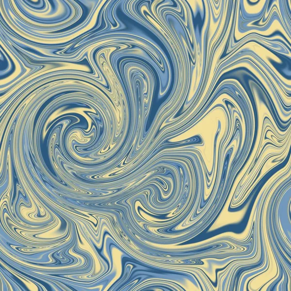 Seamless twirly swirly abstract liquid marble surface pattern design for print — Stock Photo, Image