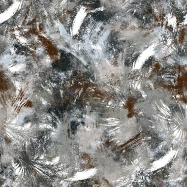 Parmak izi için kusursuz nötr ve beyaz grungy klasik soyut yüzey desen tasarımı.