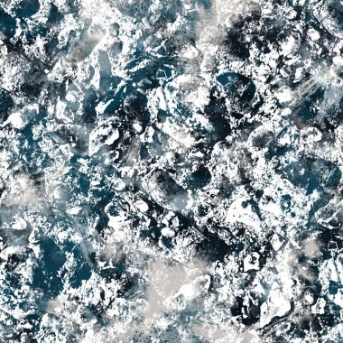 Parmak izi için kusursuz lacivert ve beyaz soyut, pürüzsüz yüzey deseni tasarımı