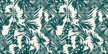 Kusursuz iki ton eli fırçalanmış efekt sınır örneği