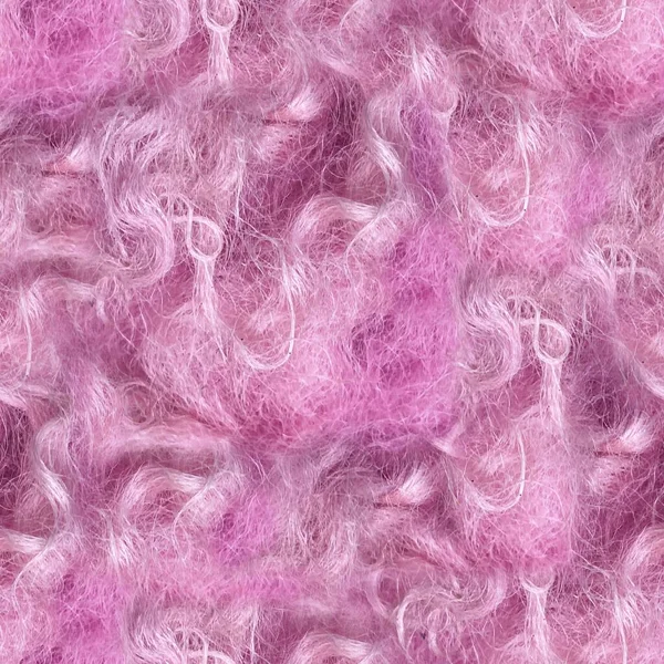 Бесшовные пушистые розовые модные принцессы ковер фон или печать для дизайна поверхности — стоковое фото