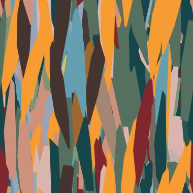 Kusursuz ekspres ve enerjik kağıt baskılar için kolaj yüzey deseni tasarımını keser