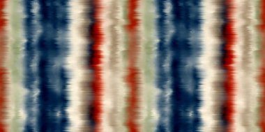 Yüzey tasarımı ve yazdırma için kusursuz çizgili boyalı motif yazdırma kenarı