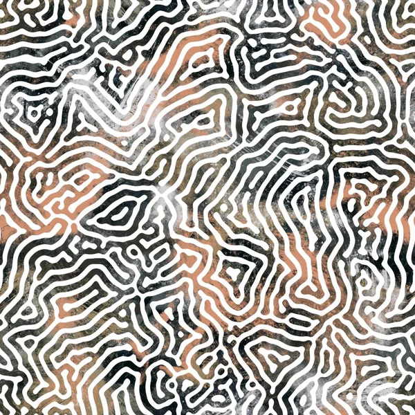 Naadloze neutrale en witte grungy klassieke abstracte oppervlak patroon ontwerp voor print. — Stockfoto