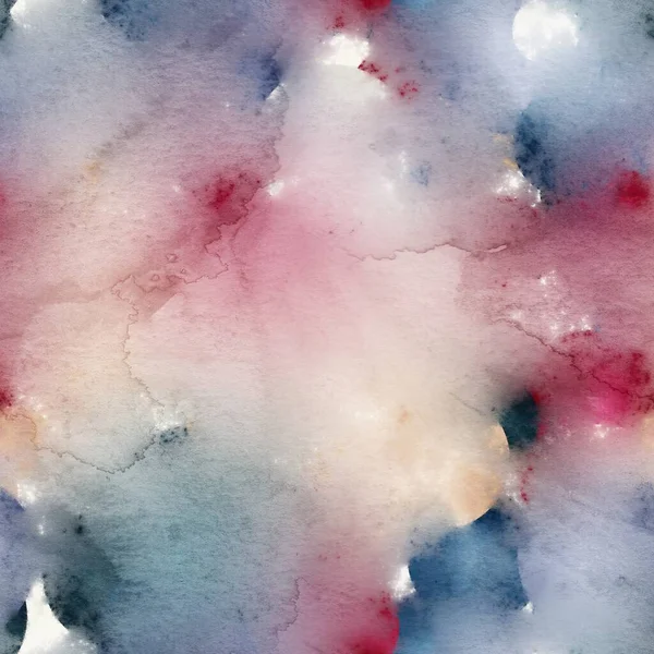 Бесшовный гео-акварель мокрый на мокрой поверхности кровотечения рисунок для печати — стоковое фото