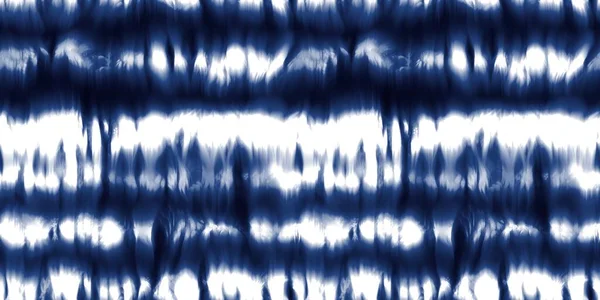 Nahtloser Indigo-Krawattenfarbstoff 70er Jahre funky Hippie-Muster wiederholen Swatch für Oberflächendesign und Druck — Stockfoto